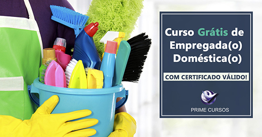 Curso Grátis de Empregada Doméstica