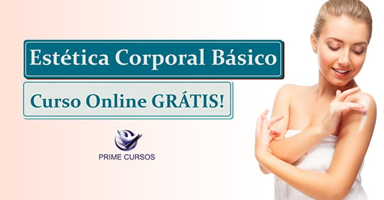 Curso grátis de Estética Corporal Básico