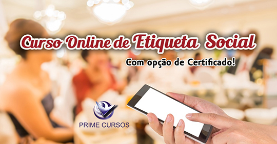 Curso grátis de Etiqueta Social