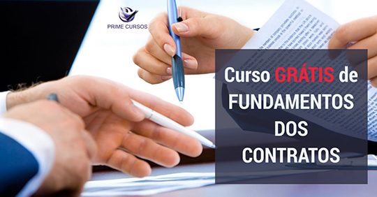 Curso grátis de Fundamentos dos Contratos