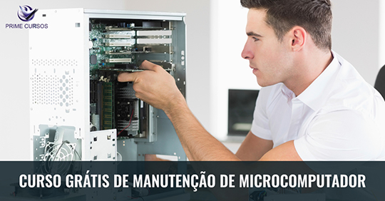 Curso grátis de Manutenção de Microcomputador