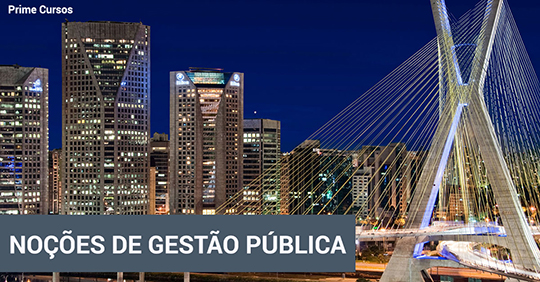 Curso grátis de Noções de Gestão Pública