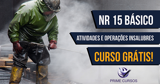 Curso grátis da Norma NR 15 Básico