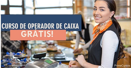 Curso Grátis de Operador de Caixa