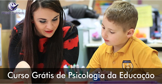 Curso grátis de Psicologia da Educação