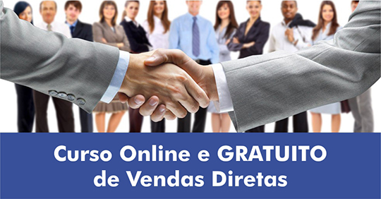 Curso de Vendas Diretas Grátis