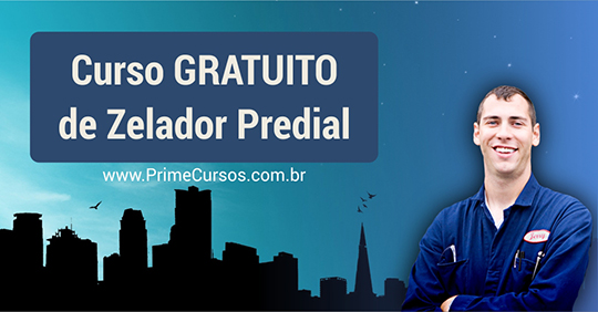 Curso grátis de Zelador Predial