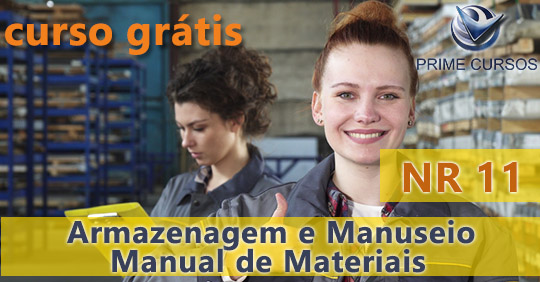 Curso de NR 11 Básico - Armazenagem e Manuseio Manual de Materiais