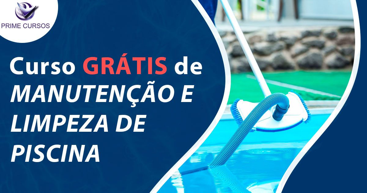 Curso de Manutenção e Limpeza de Piscinas