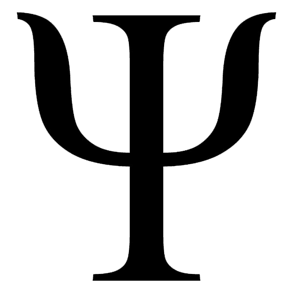 A letra grega “psi” é o símbolo da Psicologia