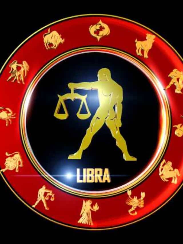 CROPPED: Roda de signos com libra no centro e todas as possibilidades de relacionamento que ele possui em sua volta.
