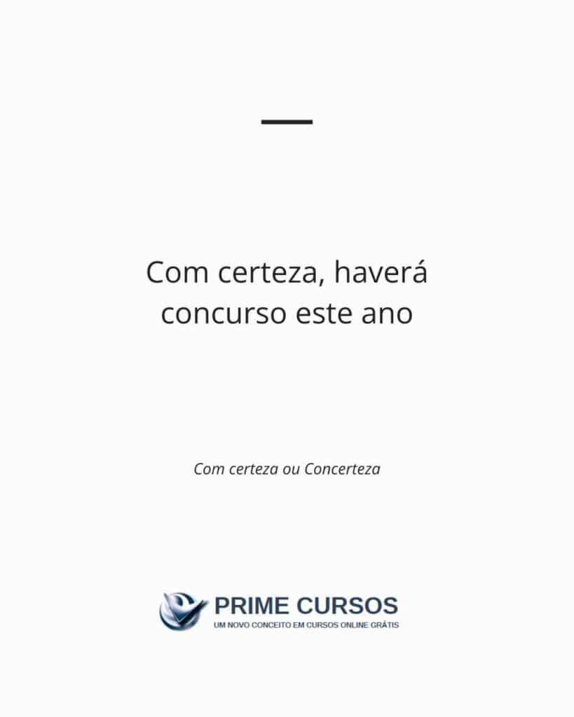 frase com certeza concurso canva