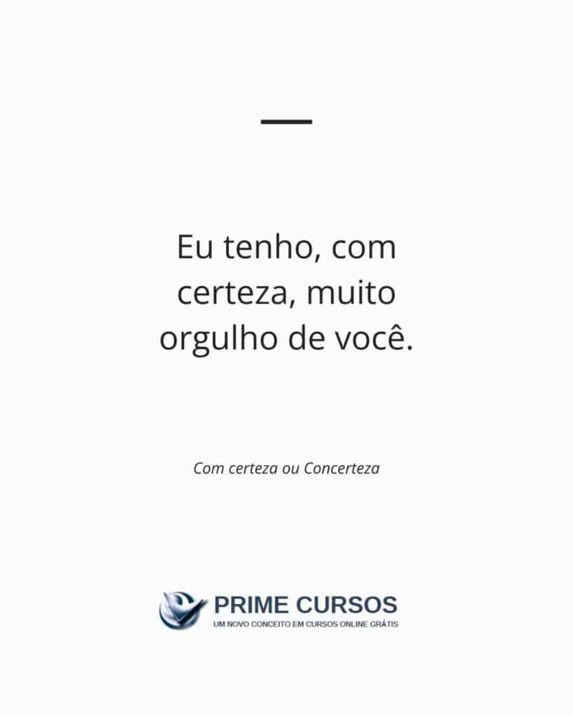 frase com certeza orgulho canva
