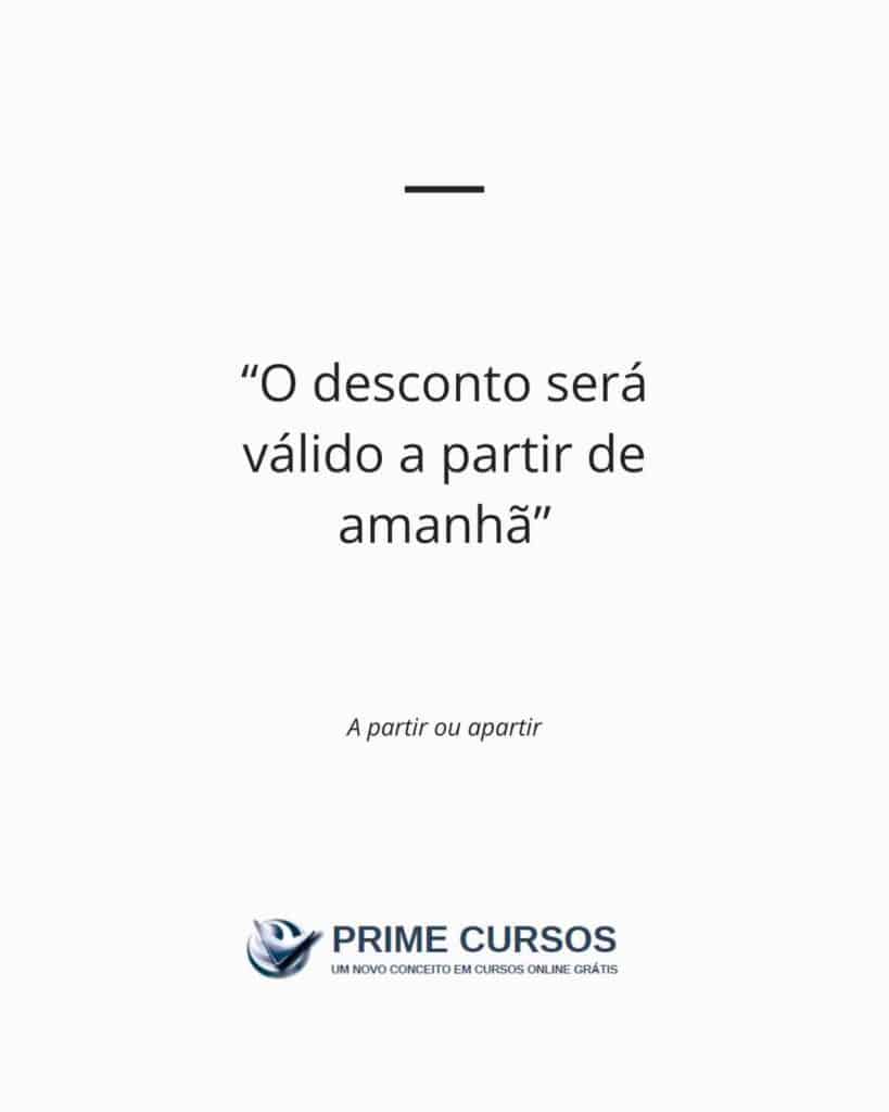frase desconto a partir canva