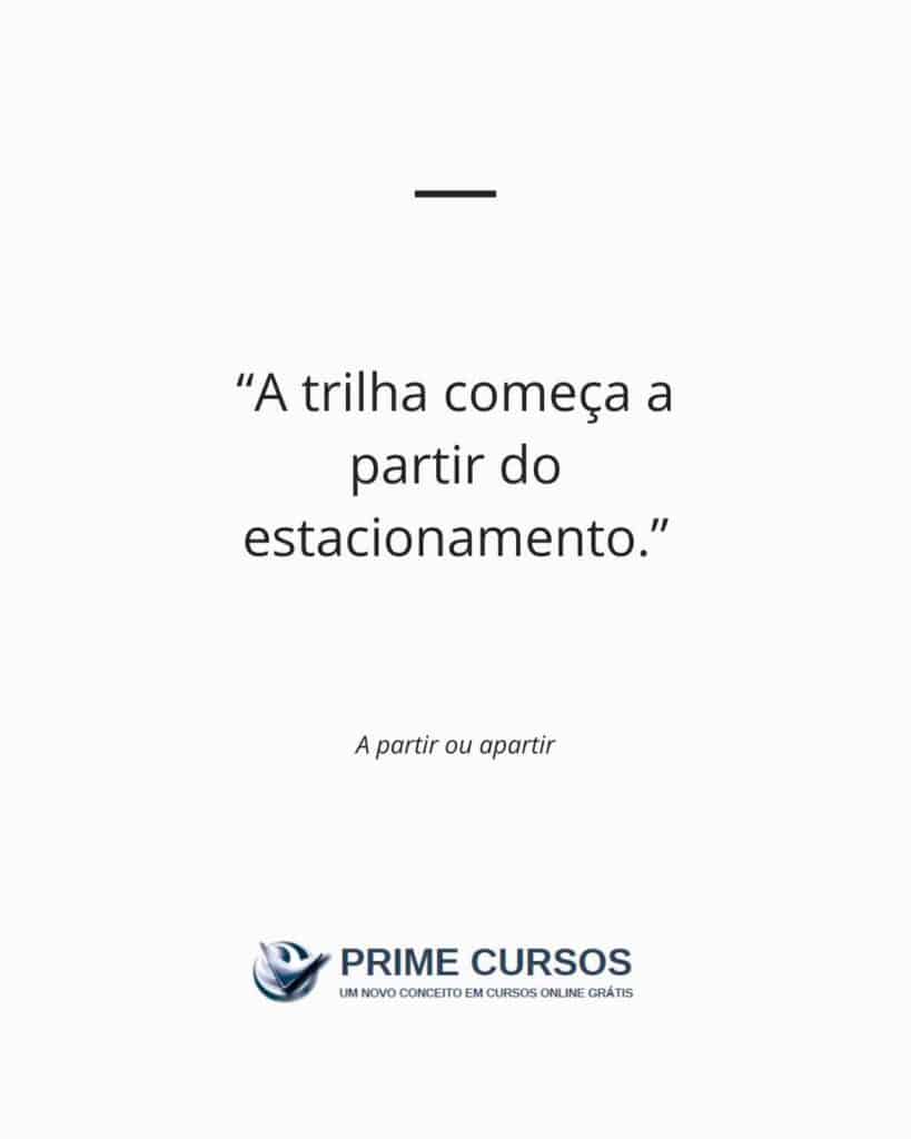 frase trilha a partir canva