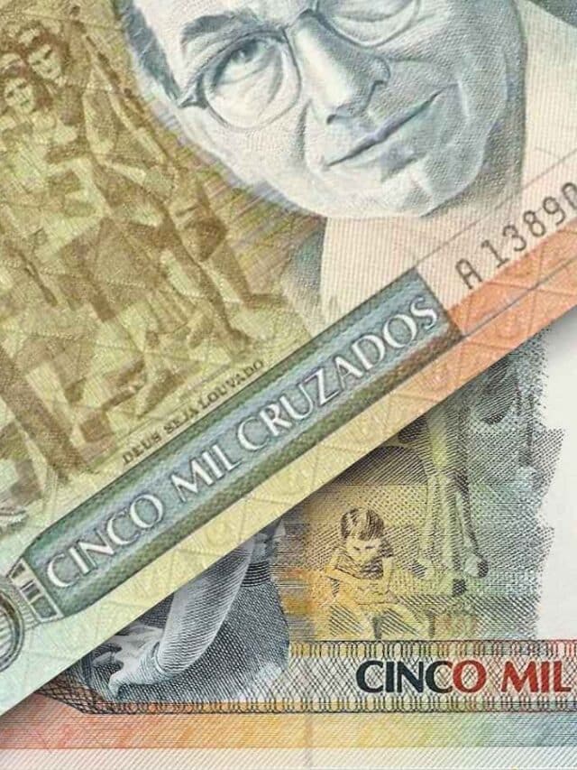 Valor atual de uma cédula de 5 mil cruzados em 2025!