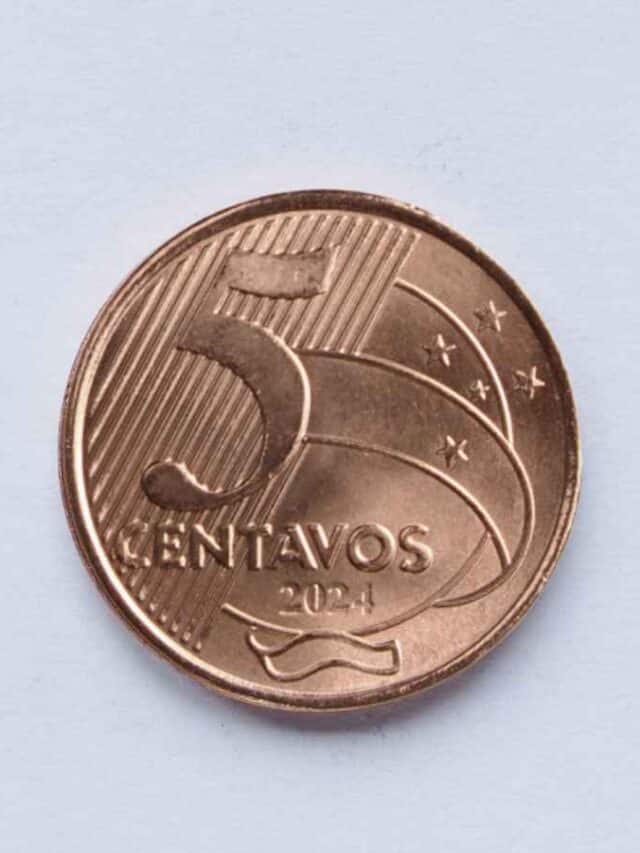 Moedas Raras de 5 Centavos no Brasil, que alcançam mais R$4 Mil